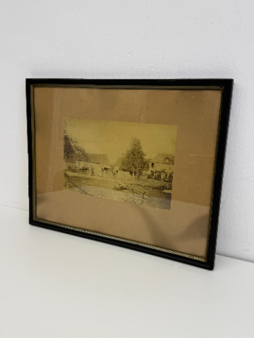 Obraz – Život na starém venkově (dobová fotografie)