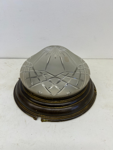 Stropní svítidlo Art Deco s matným sklem - Antik Spomyšl