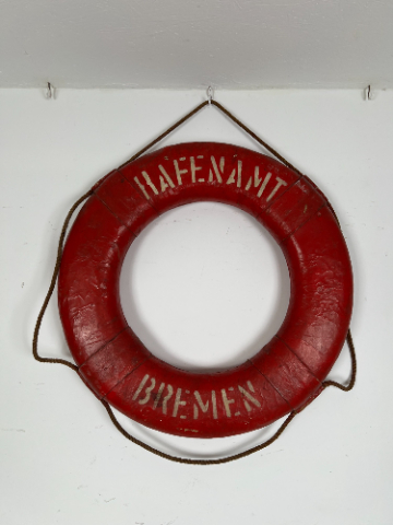 Záchranný kruh HAFENAMT BREMEN, Brémy - Antik Spomyšl