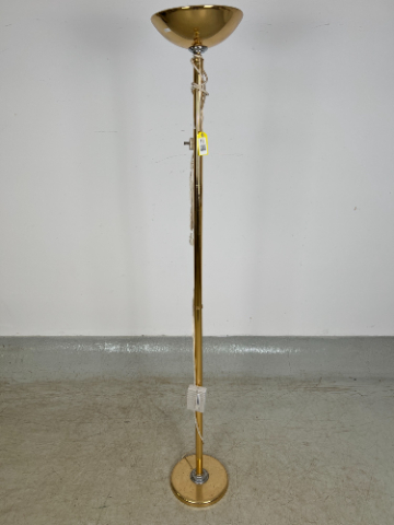 Stojací lampa s miskovým stínidlem - Antik Spomyšl