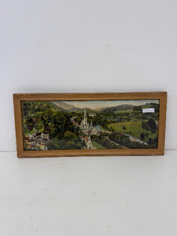 Obraz – Panoramatický pohled na baziliku a památník spojenců (tisk) - Antik Spomyšl
